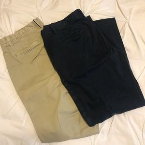 GAP Girlfriend Chinos - 2 pairs